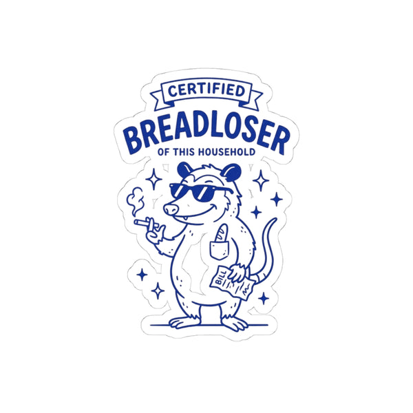 Certified Breadloser Sticker