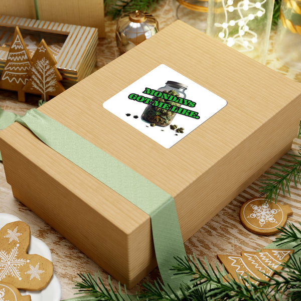 Mondays Kiss-Cut Stickers