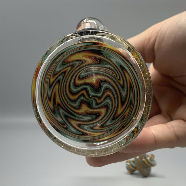 Augy Worked Mini Tube with Carb Cap UV Reactive