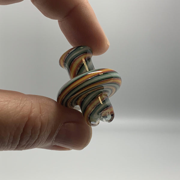 Augy Worked Mini Tube with Carb Cap UV Reactive