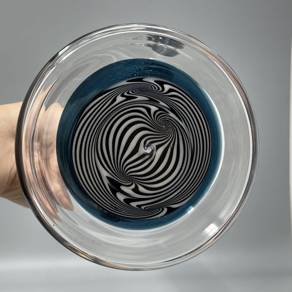 Augy Glass Blue Worked Beaker