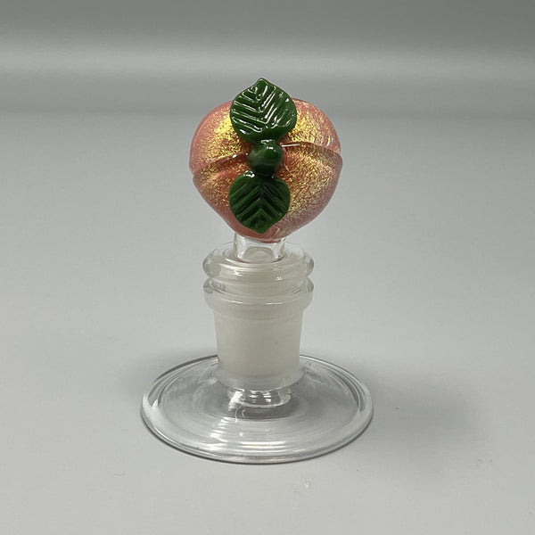 Empire Glassworks Georgia Peach Bowl Piece