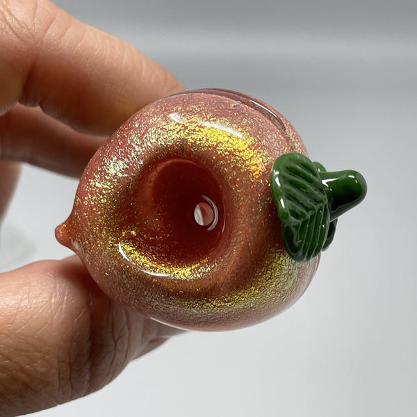 Empire Glassworks Georgia Peach Bowl Piece