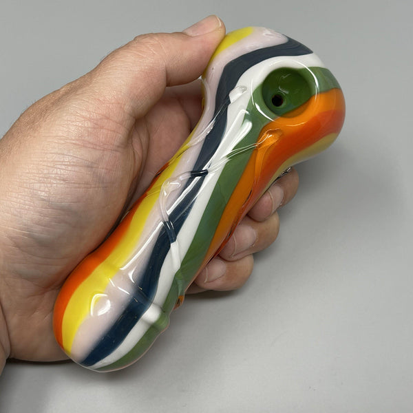 Rainbow Richard Pipe by Empire Glassworks