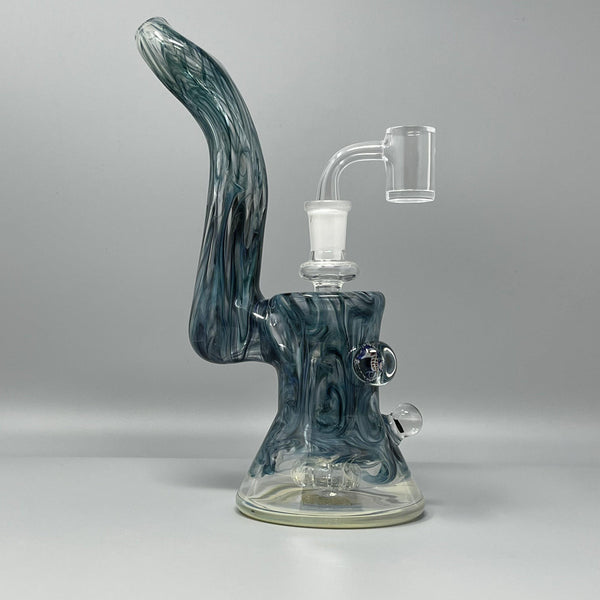 Horny Glass Ocean Bubbler Rig