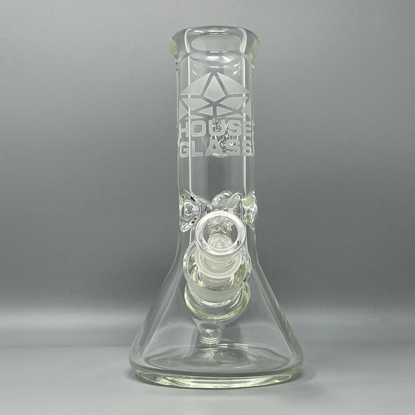Premium House Glass German Schott Glass - 8” Bong 9MM