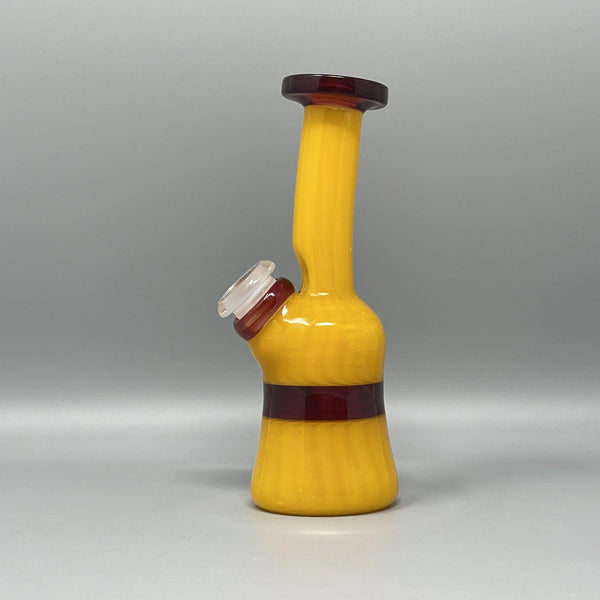 Vaspe Glass Yellow and Red Mini Tube