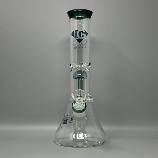 Diamond Glass Beaker Tree Perc