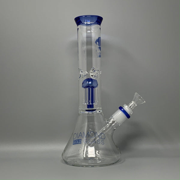 Diamond Glass Beaker Tree Perc