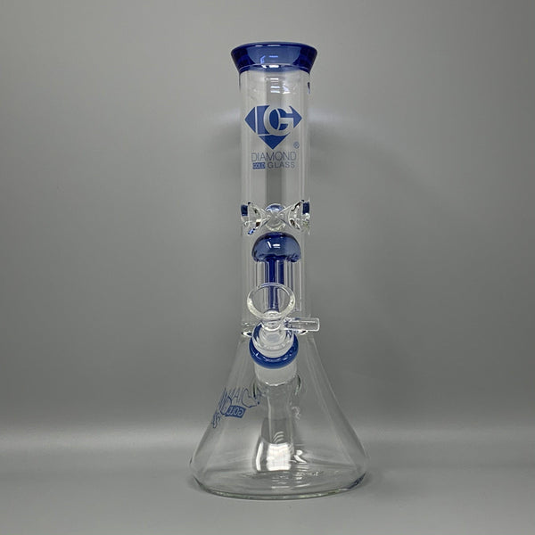 Diamond Glass Beaker Tree Perc