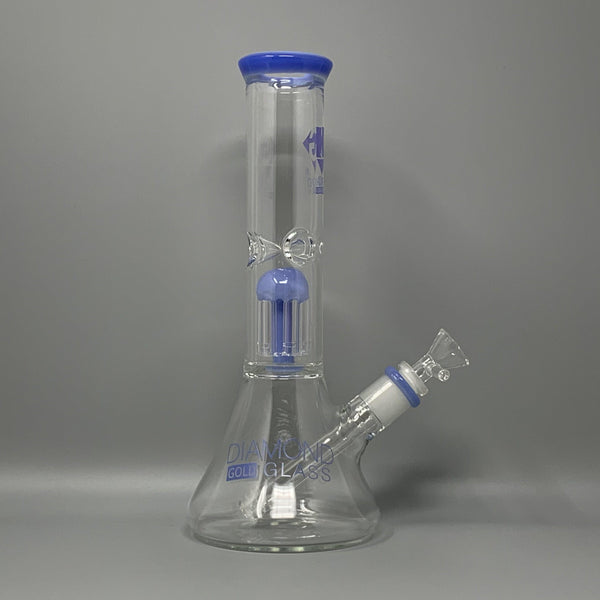 Diamond Glass Beaker Tree Perc