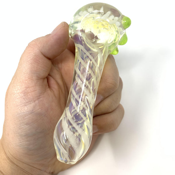 Fumed Spoon Pipe (Glow In The Dark)