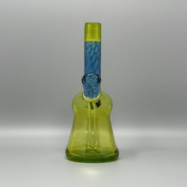 Green and Blue Honeycomb Mini Tube by AJ Surf City Tubes