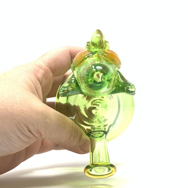 Green Honey Snatcher by Chase Glass