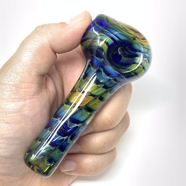 Honeycomb Spoon Jr. by Bones Glass