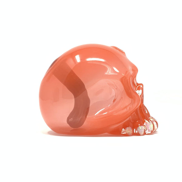 Hot Sauce Skull with Opal Grill by Carsten Carlile