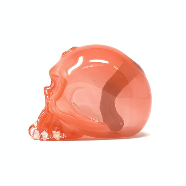 Hot Sauce Skull with Opal Grill by Carsten Carlile