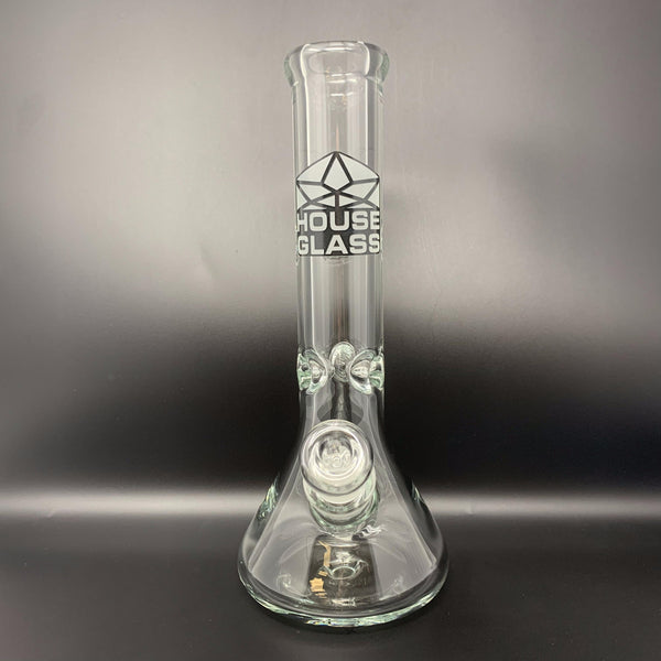 House Glass 9mm Beaker, 12 inches (Glow in the Dark)