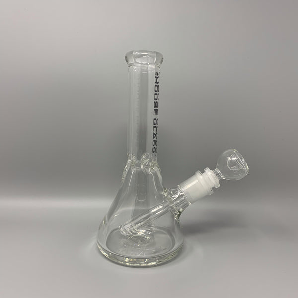House Glass 9mm Mini Beaker Bong 8.5inch