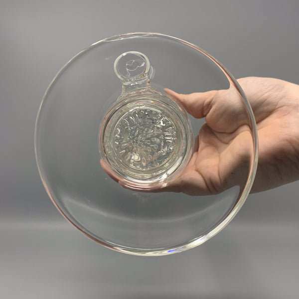 House Glass Bottleneck Double Honeycomb, 12 inch Straight