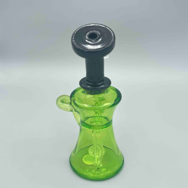 MK Glass Hourglass Recycler Rig