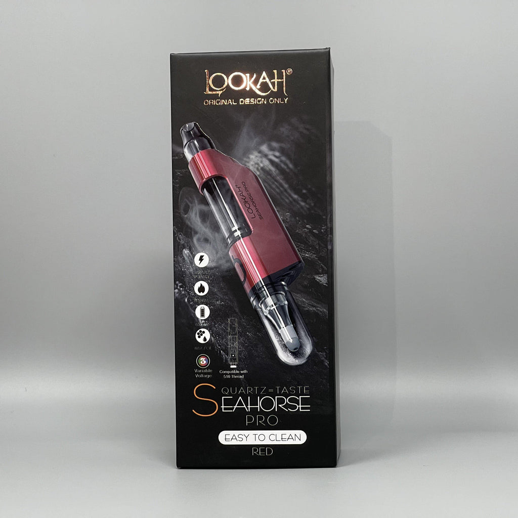 Lookah Seahorse Pro Vaporizer New Wax Pen Quartz Coil Variable