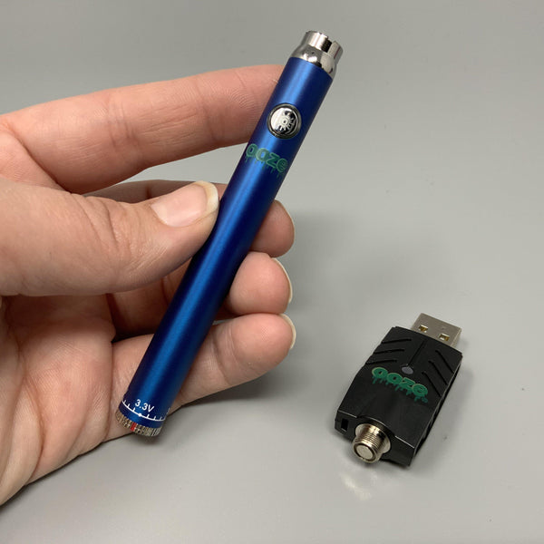 Ooze Slim Twist Battery 320 mAh-Slime Twist Battery + Smart USB