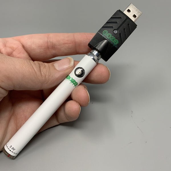 Ooze Slim Twist Battery 320 mAh-Slime Twist Battery + Smart USB