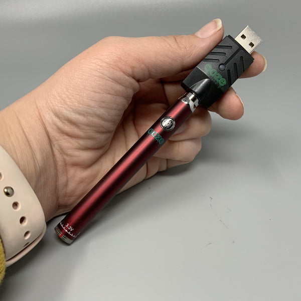 Ooze Slim Twist Battery 320 mAh-Slime Twist Battery + Smart USB