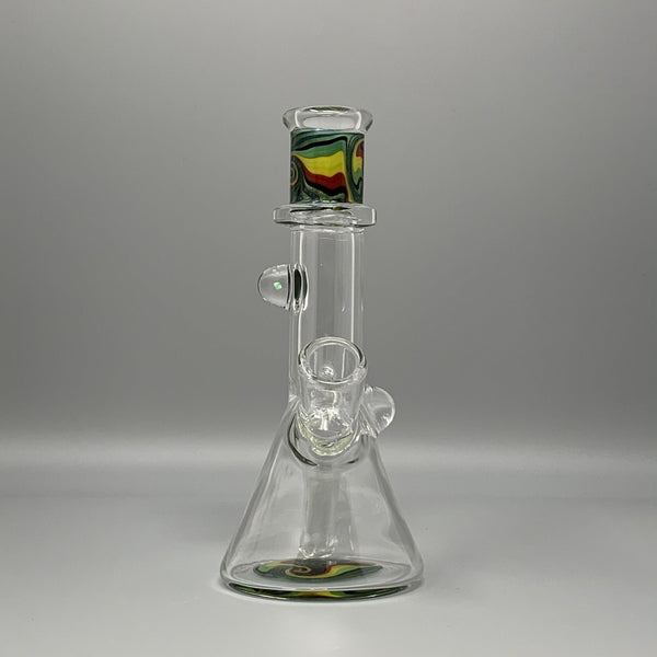 Rasta Mini Tube by Augy Glass
