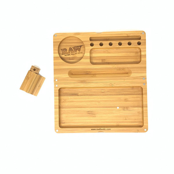 Raw Backflip Bamboo Rolling Tray