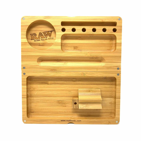 Raw Backflip Bamboo Rolling Tray