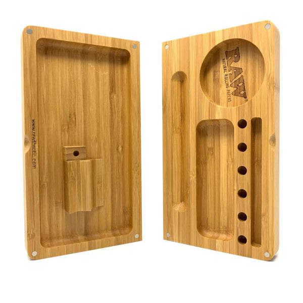 Raw Backflip Bamboo Rolling Tray