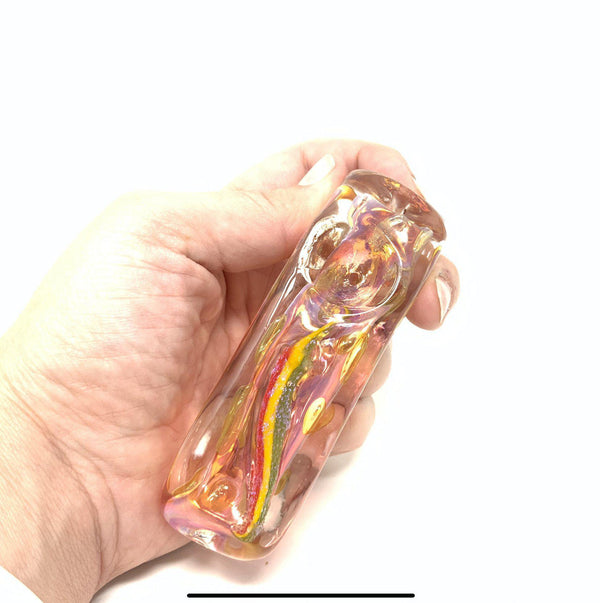 Rectangle Rasta Handpipe