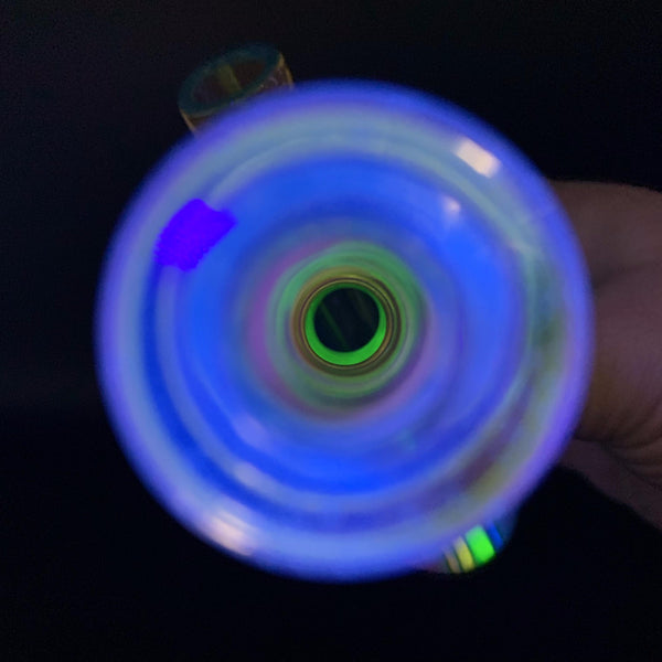 Waterfall Rainbow, 6.5 inches, (UV /w blacklight) By Dustorm