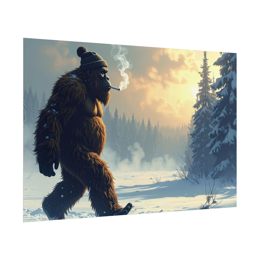 Rolled Poster — Winter Smoke Beak
