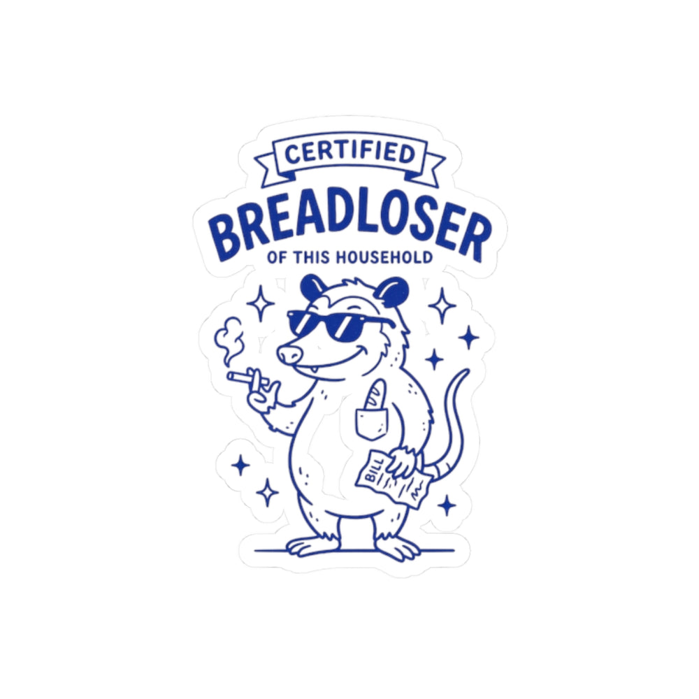 Certified Breadloser Sticker