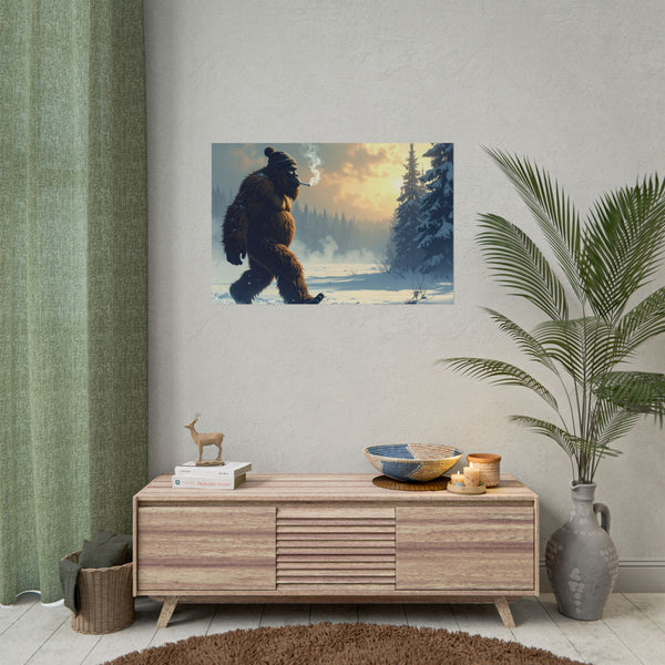 Rolled Poster — Winter Smoke Beak
