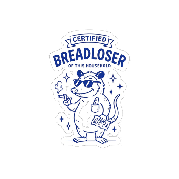 Certified Breadloser Sticker