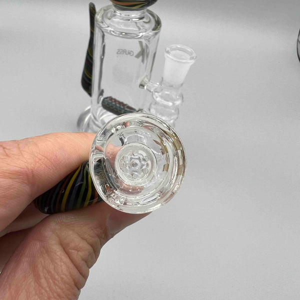 MK Glass Wig Wag Bubbler