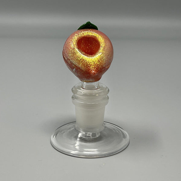 Empire Glassworks Georgia Peach Bowl Piece