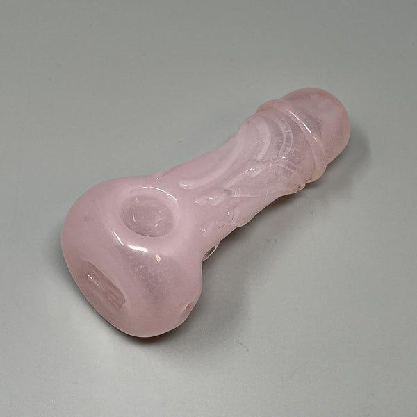 Pink Little Richard Pipe by Empire Glassworks