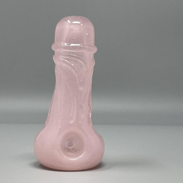 Pink Little Richard Pipe by Empire Glassworks