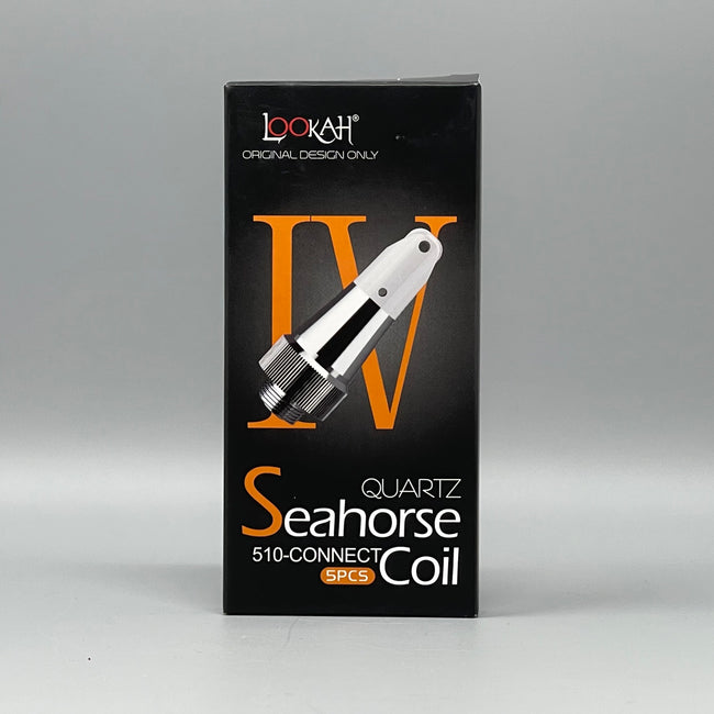 Lookah Seahorse Dab Pen Tip IV - Quartz Tip Coil: 5 Pieces