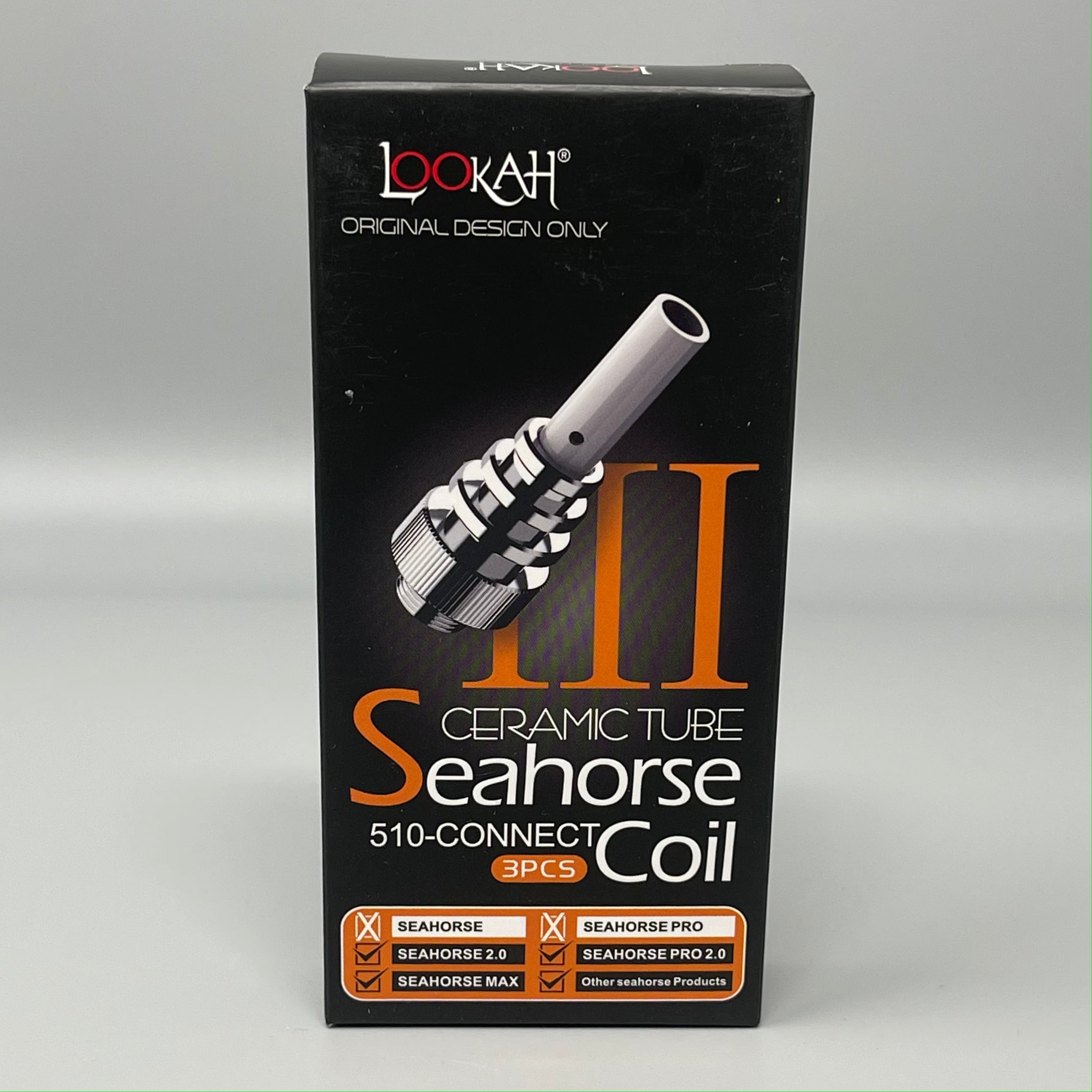 Lookah Seahorse 2.0 Coil Ceramic Tube Tip Replacement - 3 Pack 