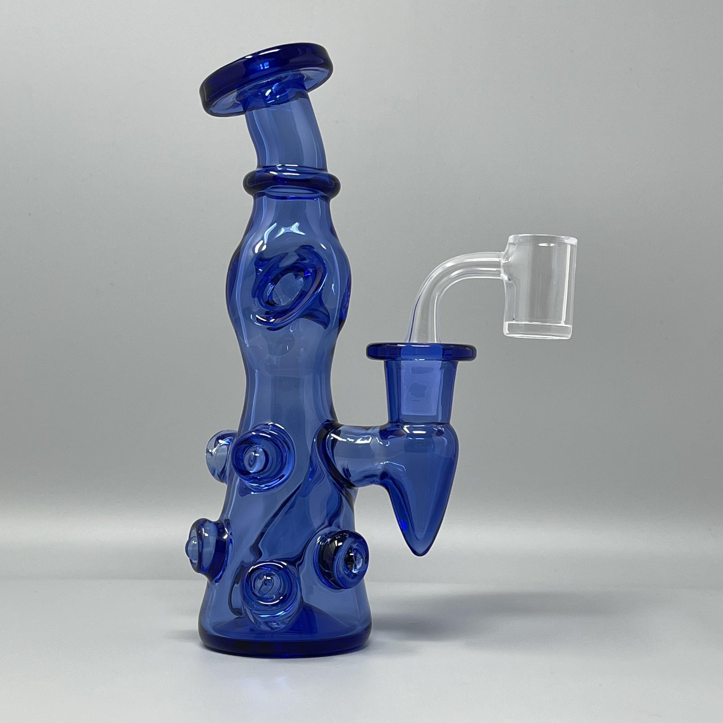 Youngstar Glass Blue Prodo Gill Rig | The Glass Warehouse