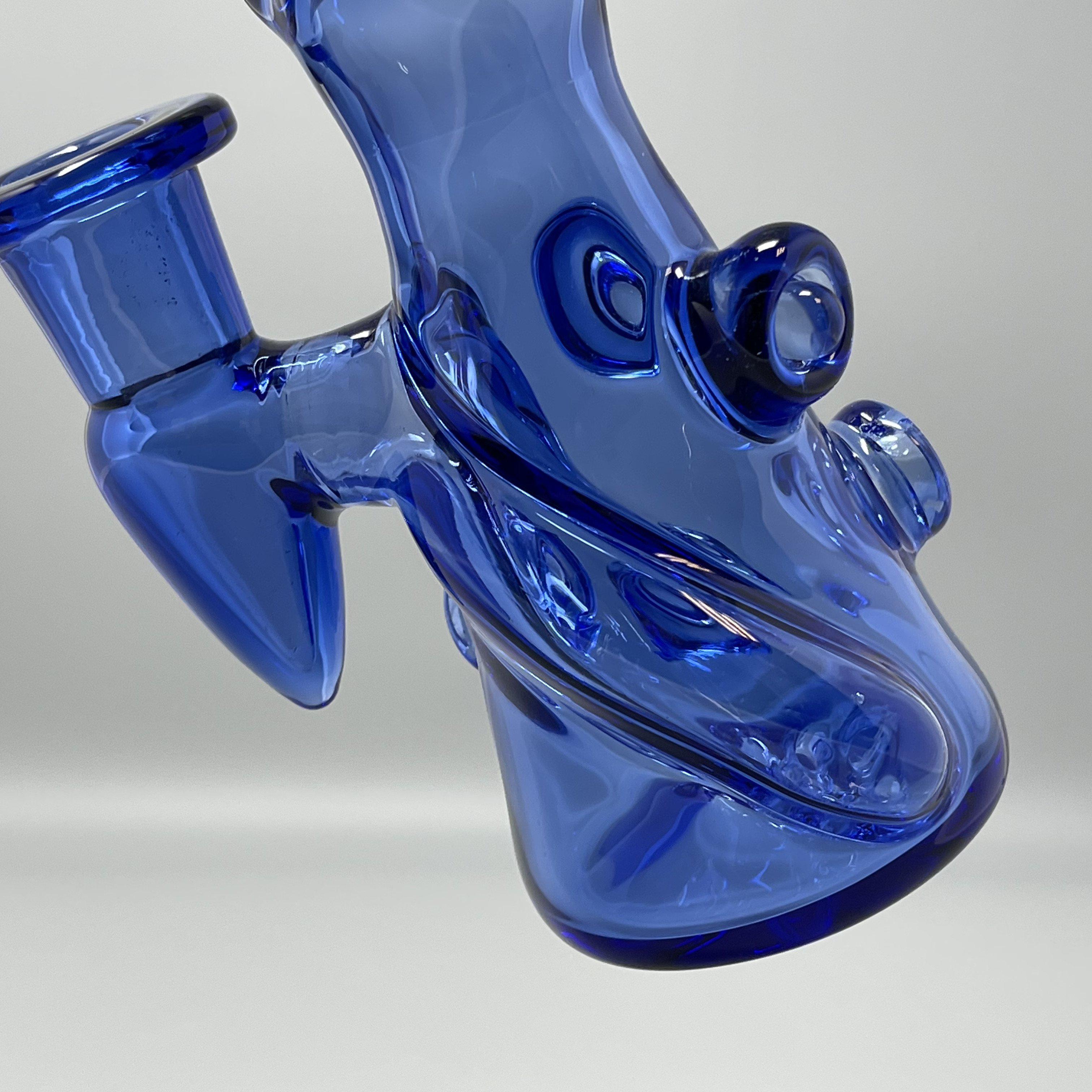 Youngstar Glass Blue Prodo Gill Rig | The Glass Warehouse