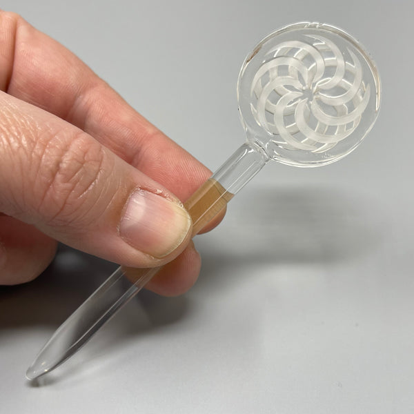 Spinner Disc Lollipop Carb Cap with Tool