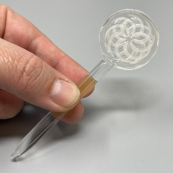 Spinner Disc Lollipop Carb Cap with Tool