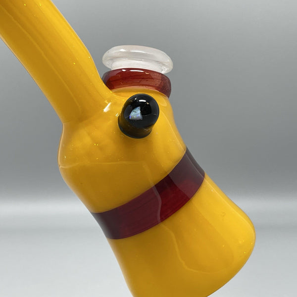 Vaspe Glass Yellow and Red Mini Tube